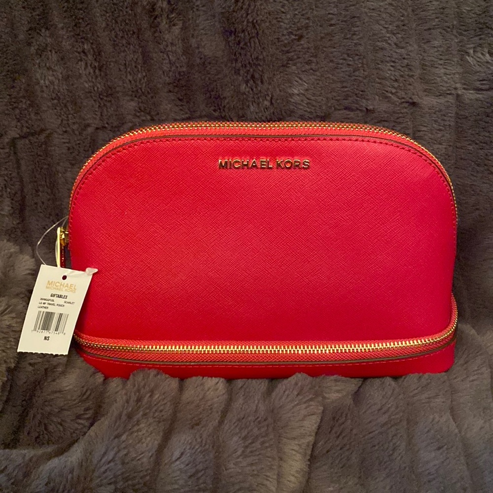 COPY - Michael Kors Red Travel pouch
